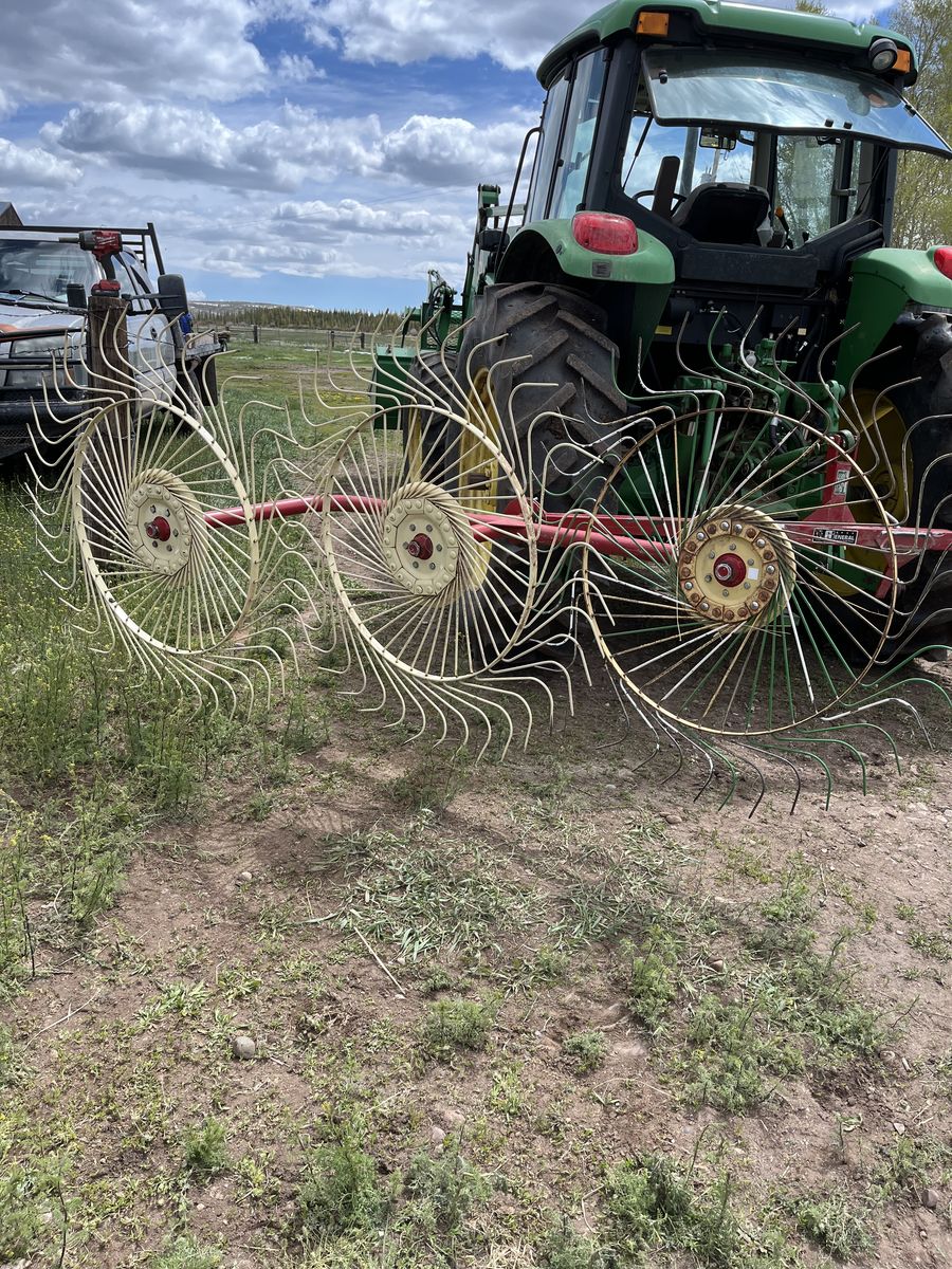 3 Wheel Hay Rake