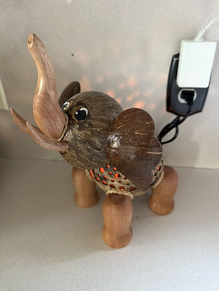 Adorable Lamp Elephant Nursery