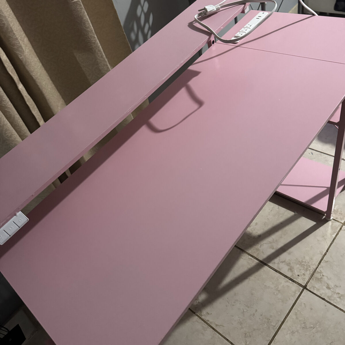 Pink Gaming Desk