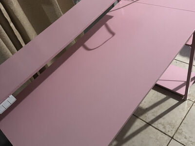 Pink Gaming Desk