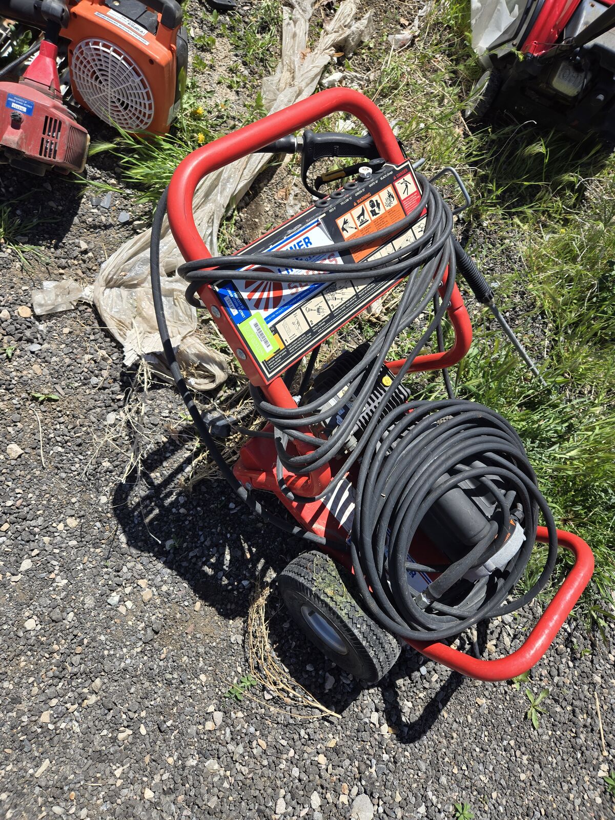 Lots of Landscaping Equipment