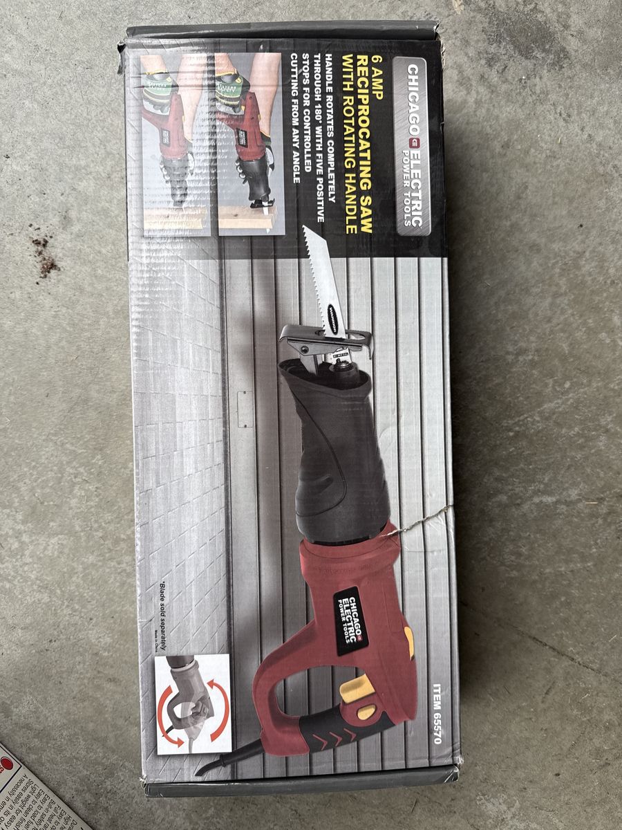 Reciprocating saw with rotating handle BRAND NEW