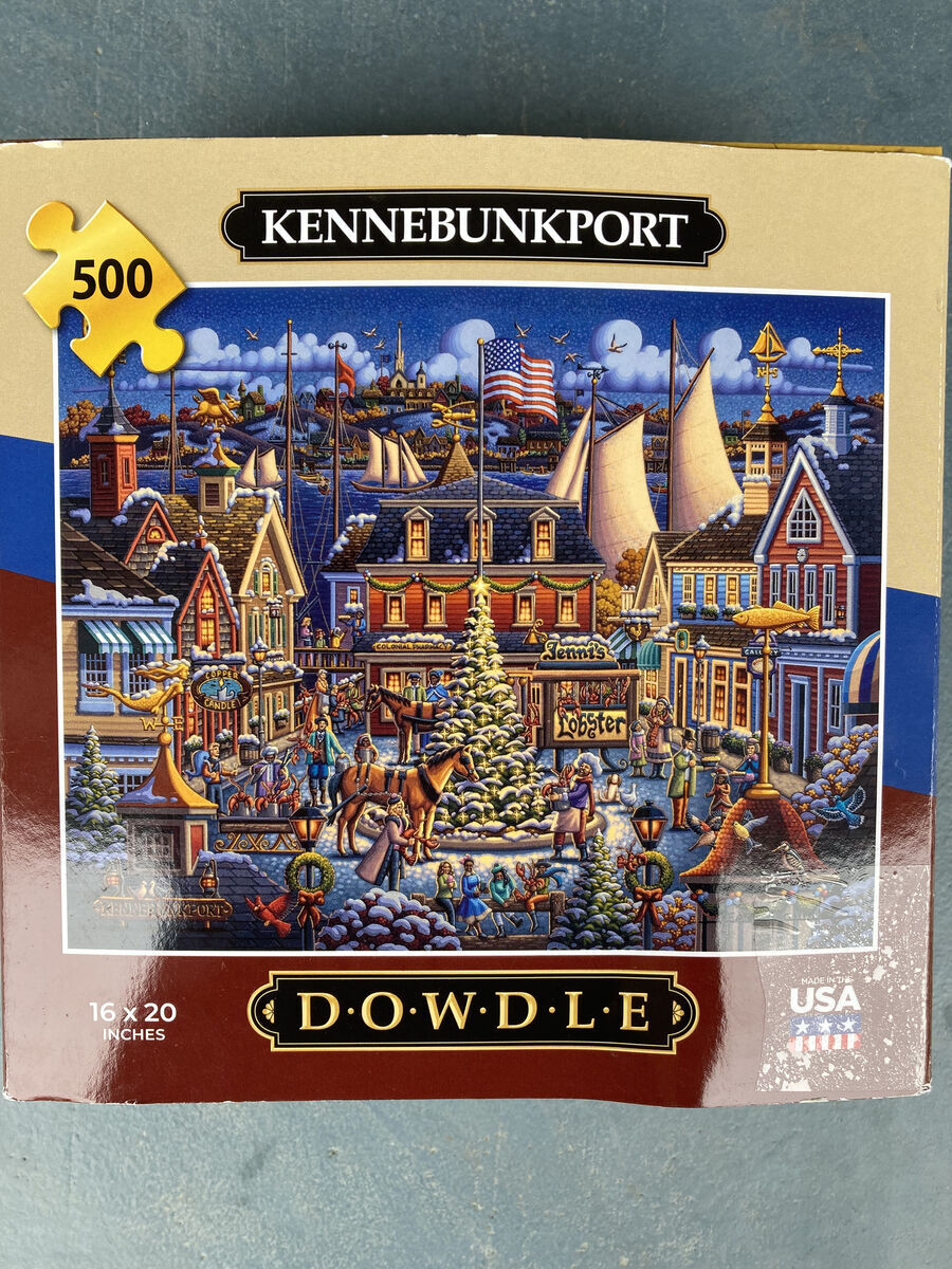 NEW Eric Dowdle 500 pc. puzzle:  Kennebunkport