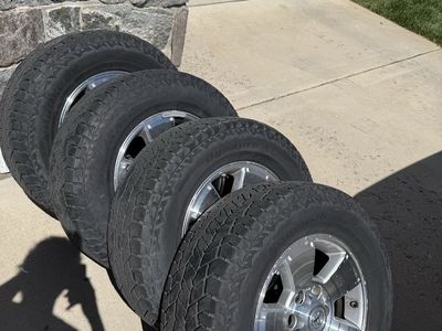 Toyota wheels with tires