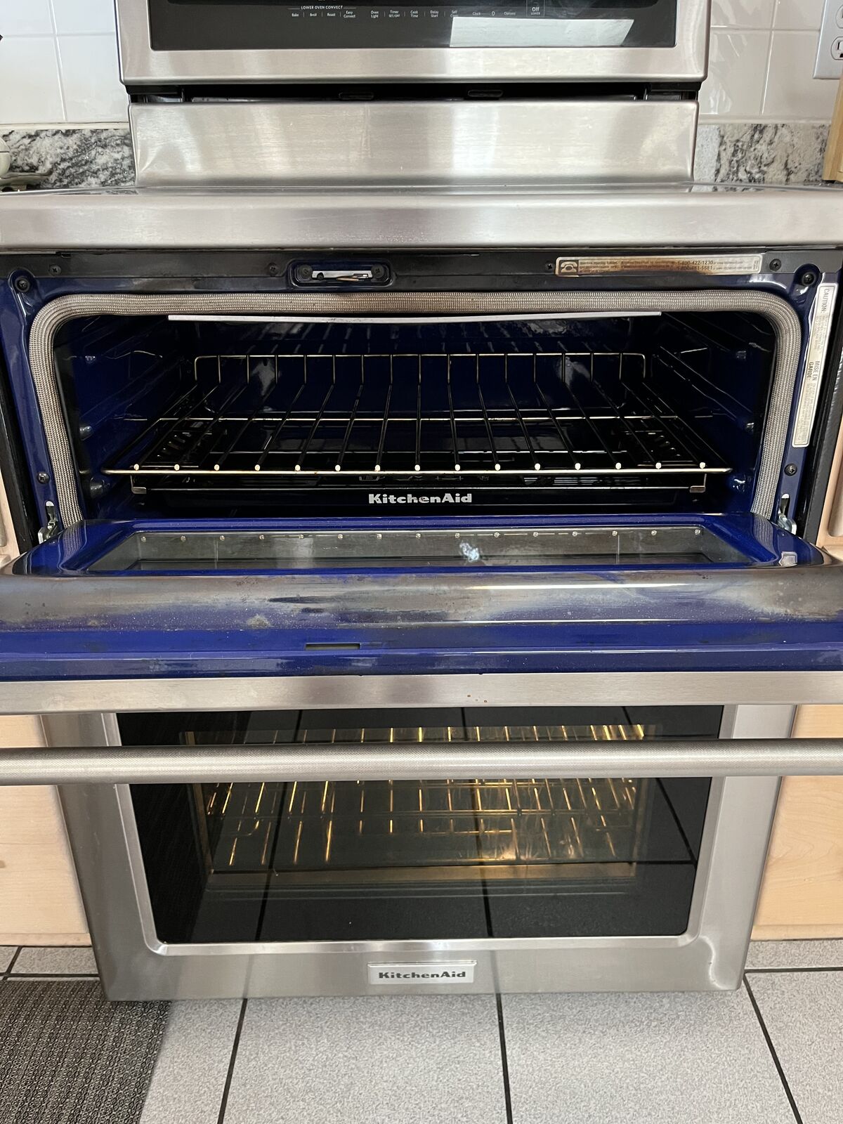 Kitchen Aid Double oven, Electric, Convection OBO