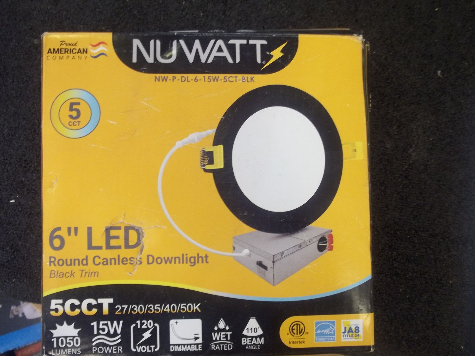 Nuwatt 6" LED Canless Downlight