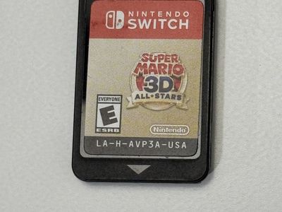 Nintendo Switch Game / Super Mario 3d All-Star / Good Condition