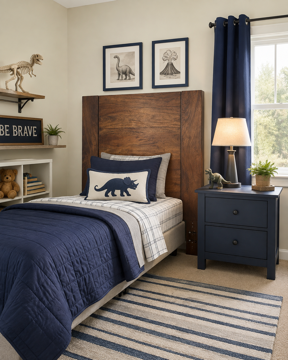 Boerum Twin Headboard in Café