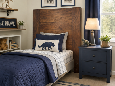 Boerum Twin Headboard in Café