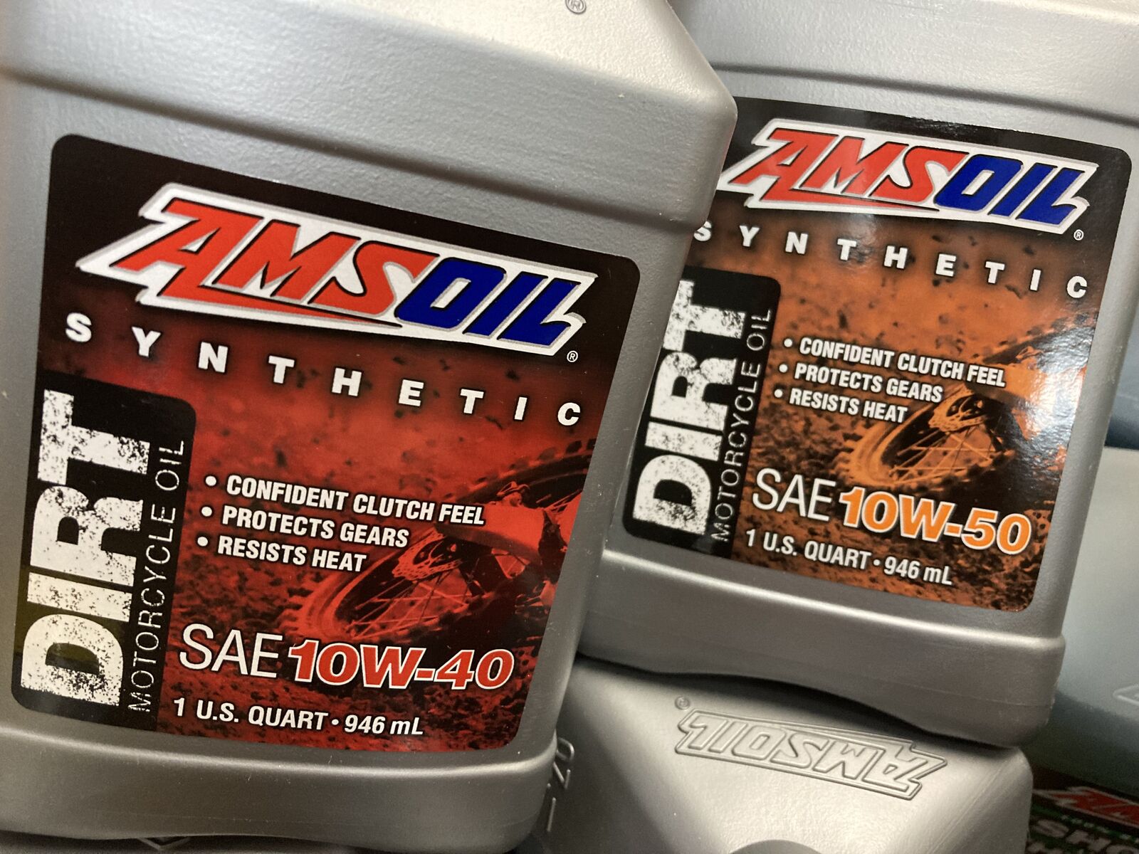 AMSOIL 10W-60 100% Synthetic Dirt Bike Oil