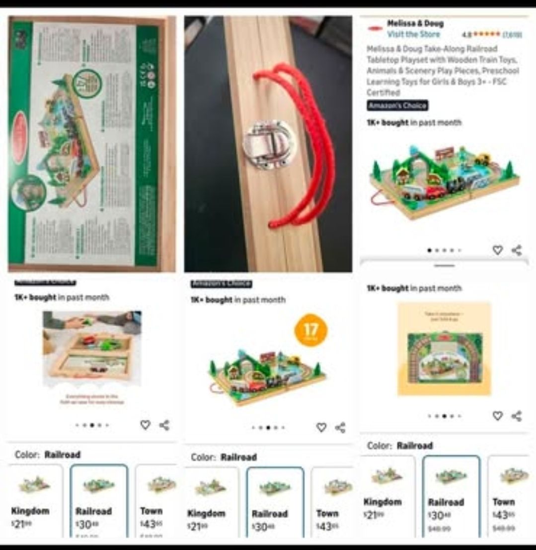 Melissa and Doug Wooden Toy Sets