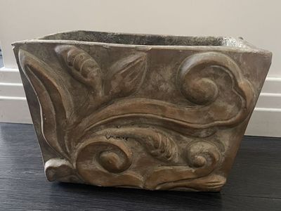 Decorative Planter Pot - 10" x 7" x 5"