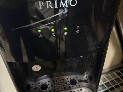 Primo Freestanding Water Dispenser Cooler - Black
