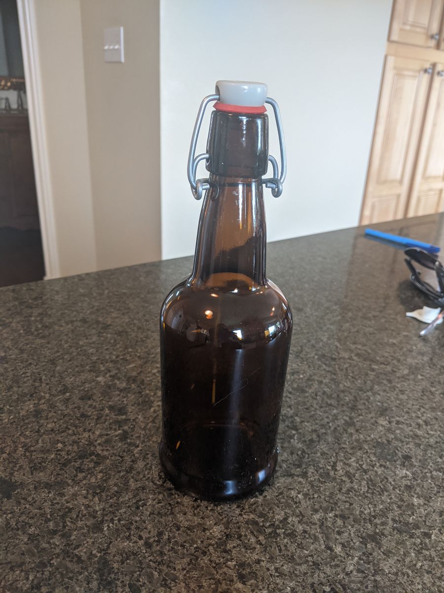 Glass bottles for home brewing, vinegar, or kombucha
