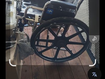 Mainline extra wide wheelchair