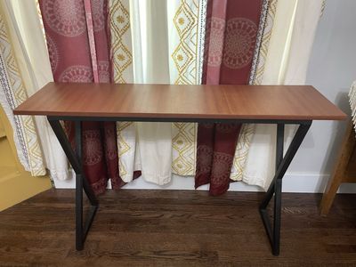 Plant Stand/Desk/Sofa Table with Metal Legs