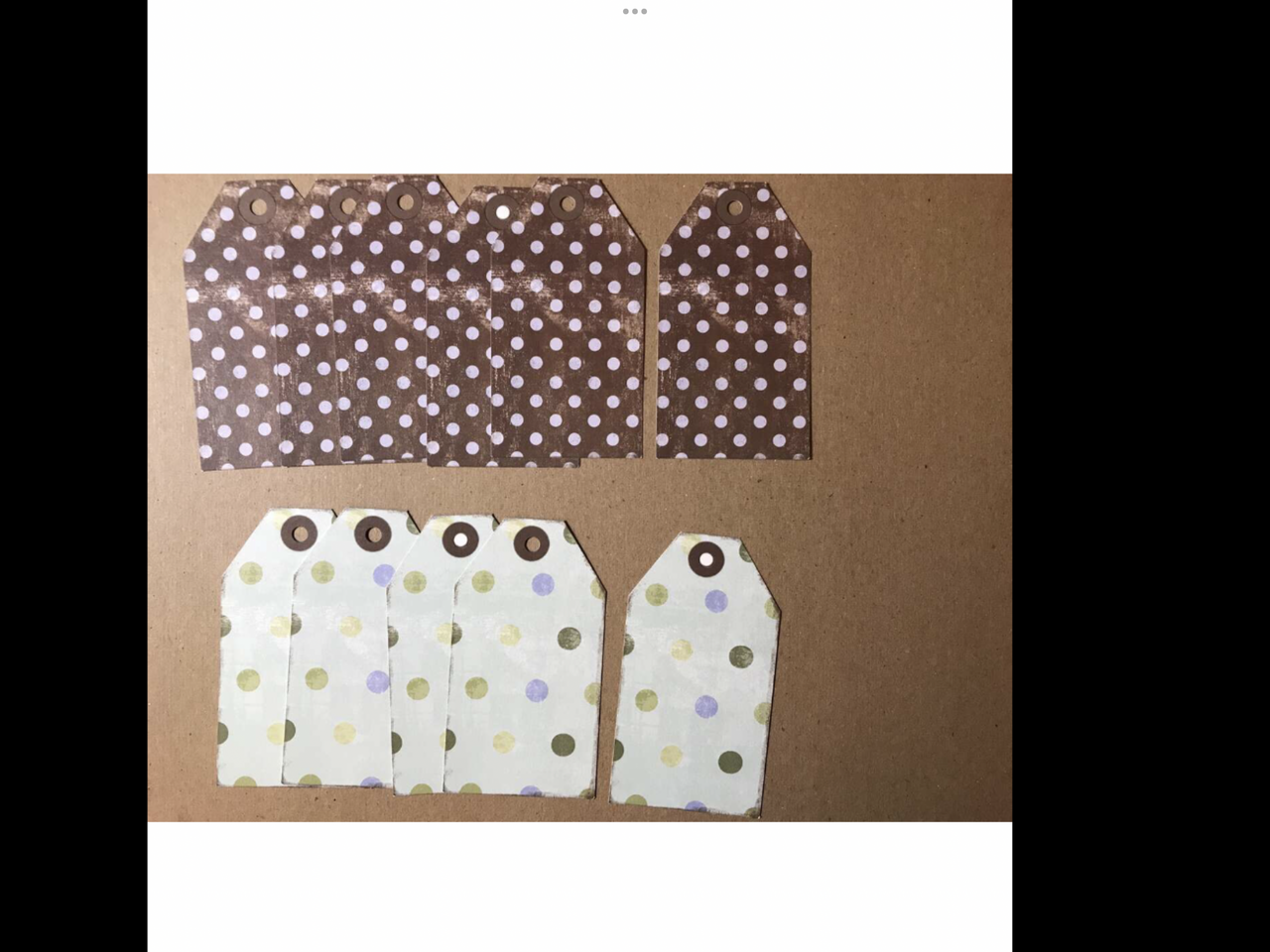 Variety of Tags and Word Cards for Scrapbooking or Cards, New