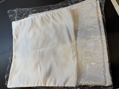 Brand new Totes, silk pillowcase covers, and Aprons