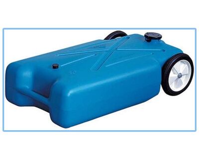 Barker Tote-Along Tank - 22 Gallon, Blue