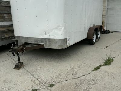 16 foot enclosed trailer