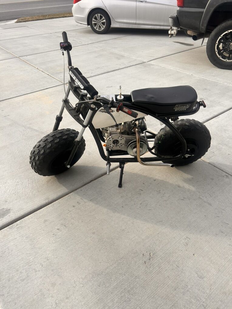 upgraded Coleman Bt200x Mini Bike