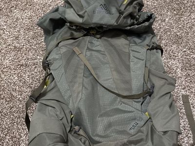 Gregory Zulu 40L Men's Hiking Backpack - Paragon Grey with Ventilated Backpanel