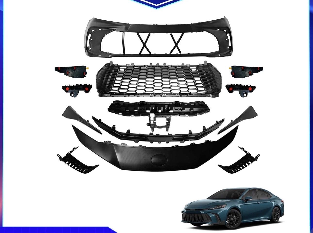 2025 Toyota Camry SE XSE Sedan Bumper