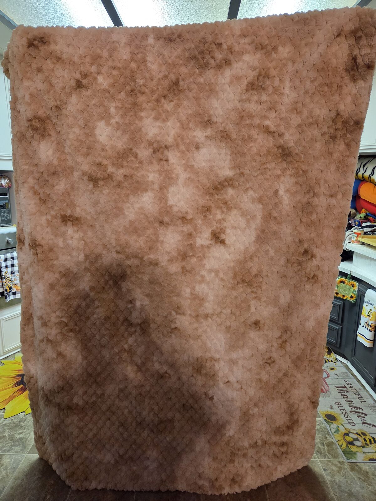 Minky honeycomb grande size