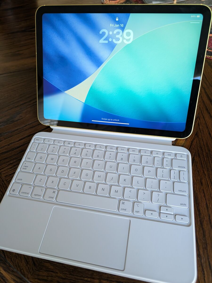 iPad 10th gen 64gb WiFi+cellular w/keyboard