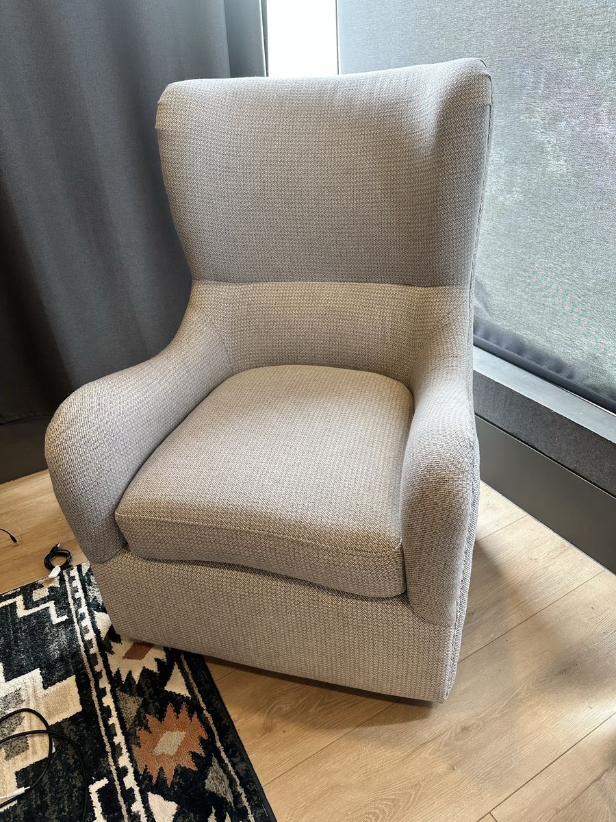 PAIR - Swivel Accent Chairs