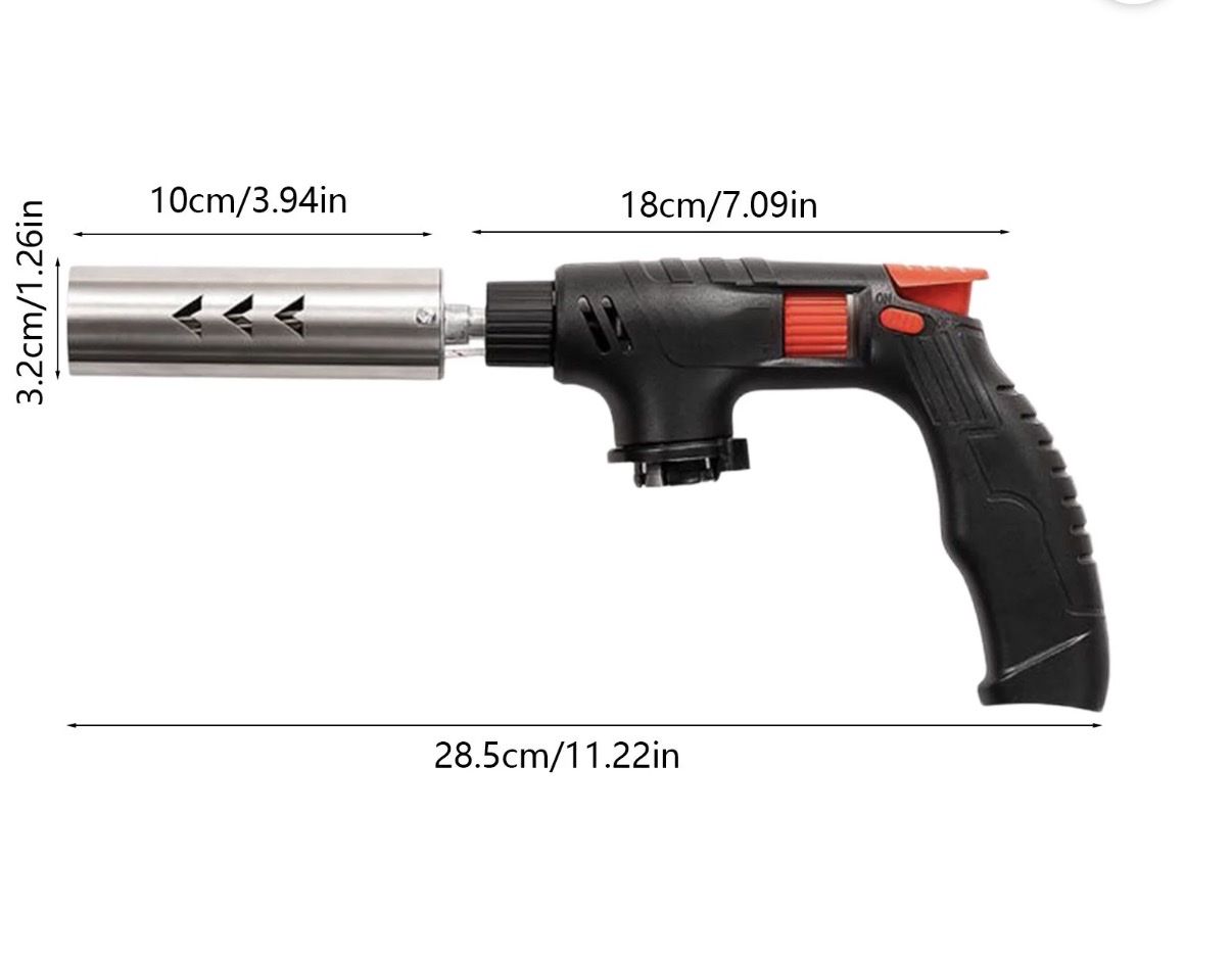 Cooking Torch, Propane 905 Kitchen Blowtorch, Adjustable Flame