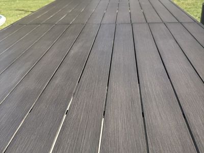 New Ratana Mezo 118”x45” outdoor dining table