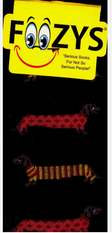 Foozys Socks - serious socks for not so serious people -