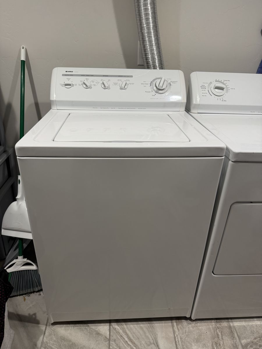 Kenmore washer and dryer (used)