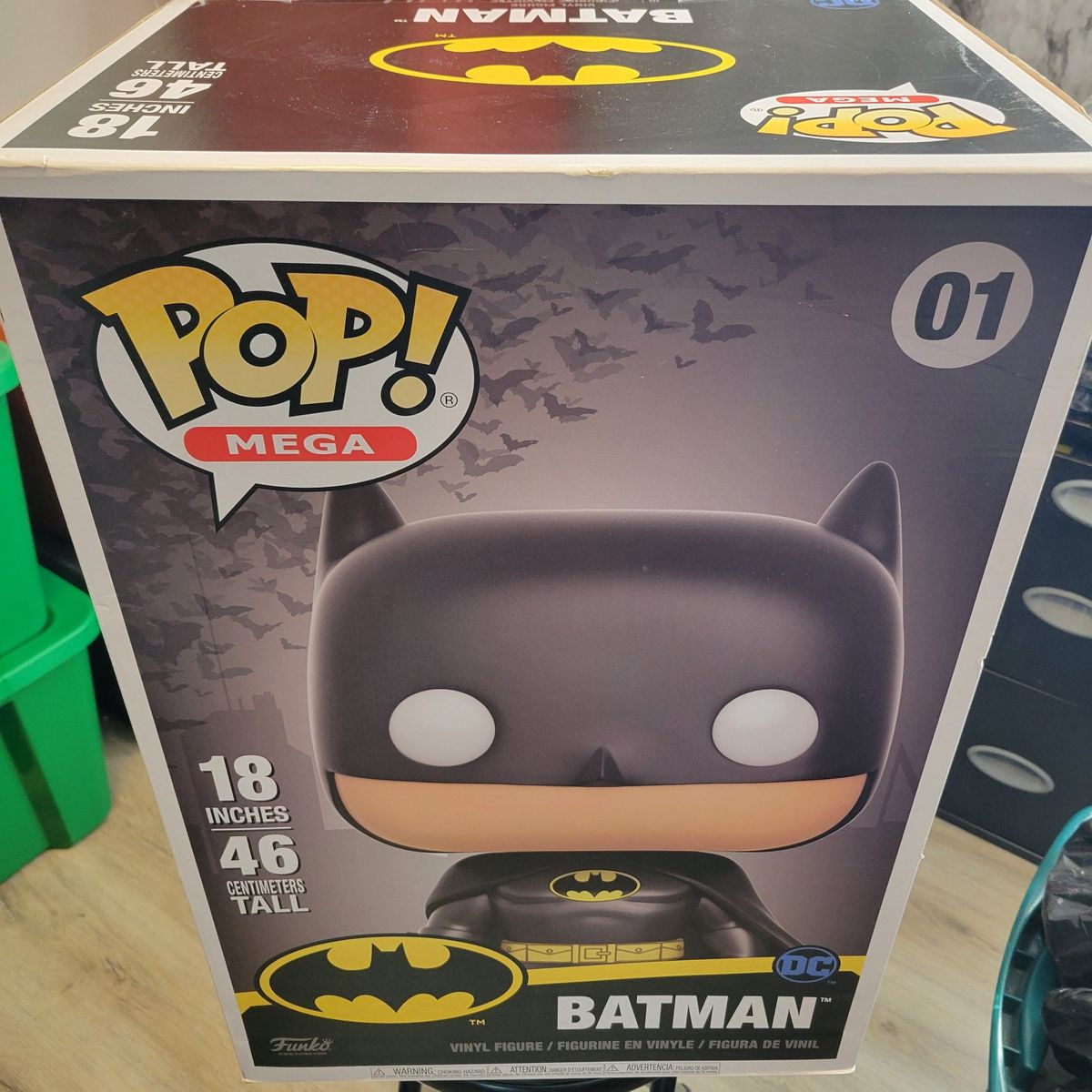 MEGA POP BATMAN 18 inch excellent condition