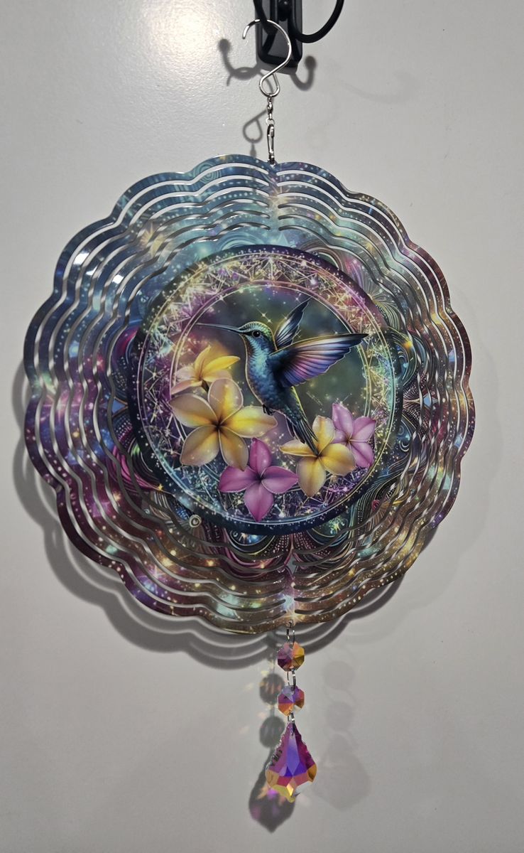 Hummingbird Wind Spinner