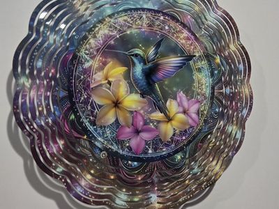 Hummingbird Wind Spinner