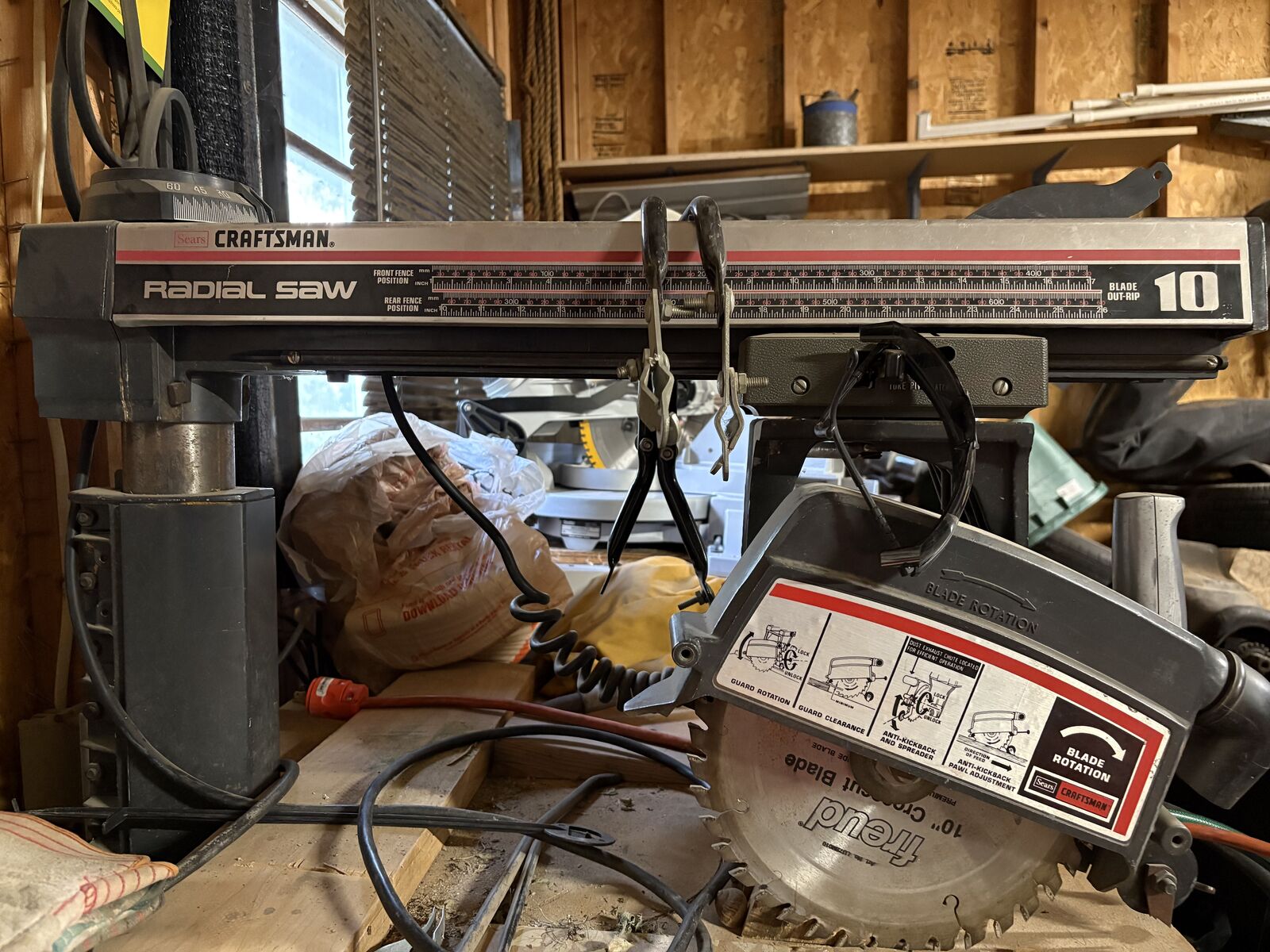 10inch Craftsman Radial Arm Saw