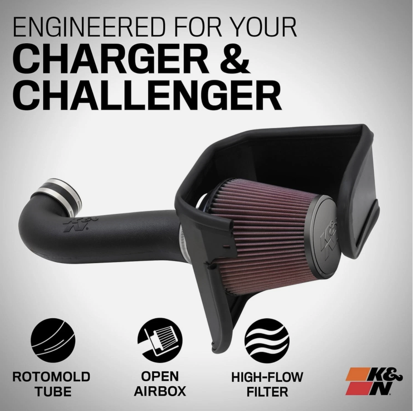 Cold Air Intake-High-flow, 11-23 DODGE CHARGER/CHRYSLER 300 V8-5.7L; K&N 63-1114
