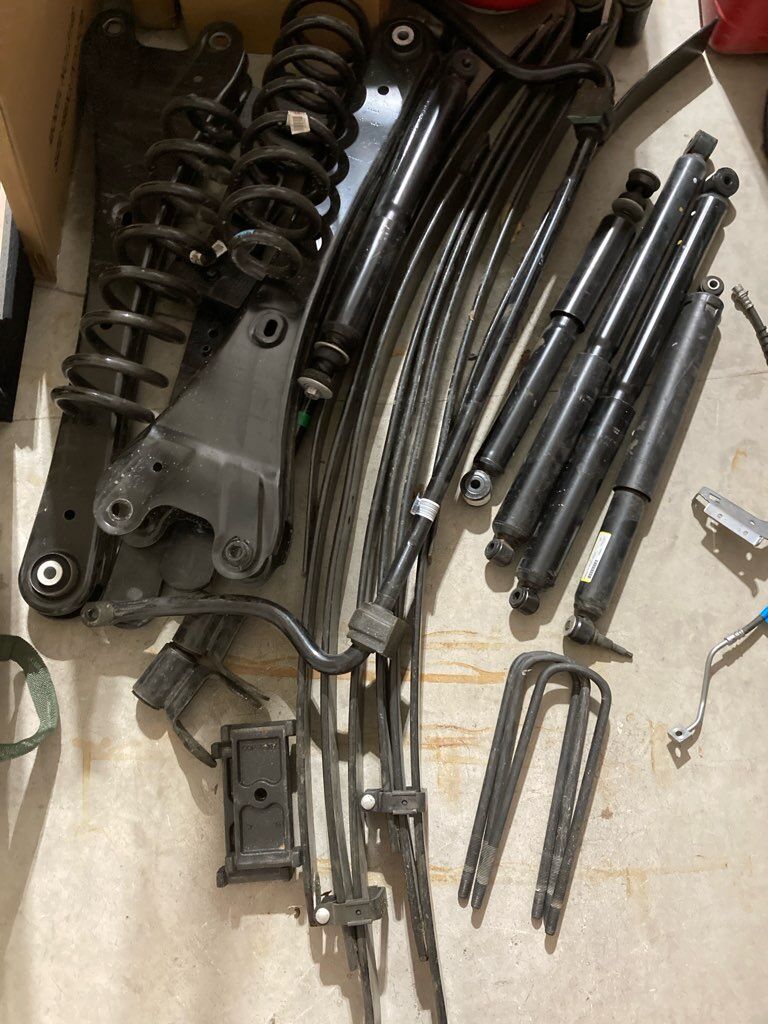 2024 F350 Stock Suspension