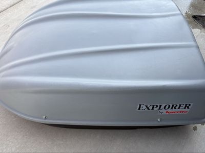 Vehicle rooftop cargo hard shell travel carrier luggage box