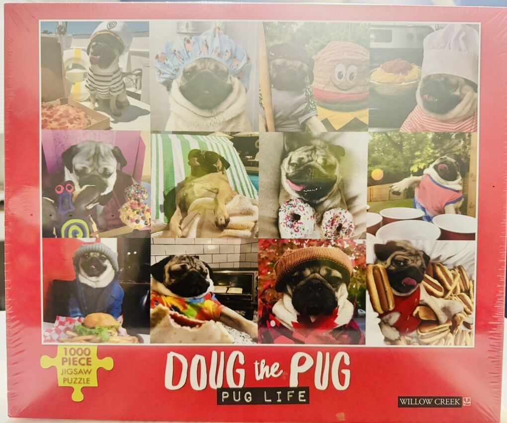 Doug the Pug - Pug Life: 1000 Pcs $5 NEW