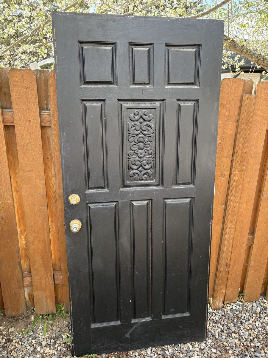 Solid Wood Front Door