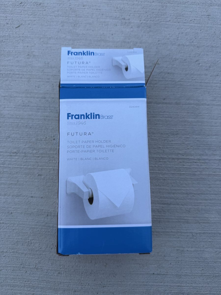 Toilet Paper Holder - White 
