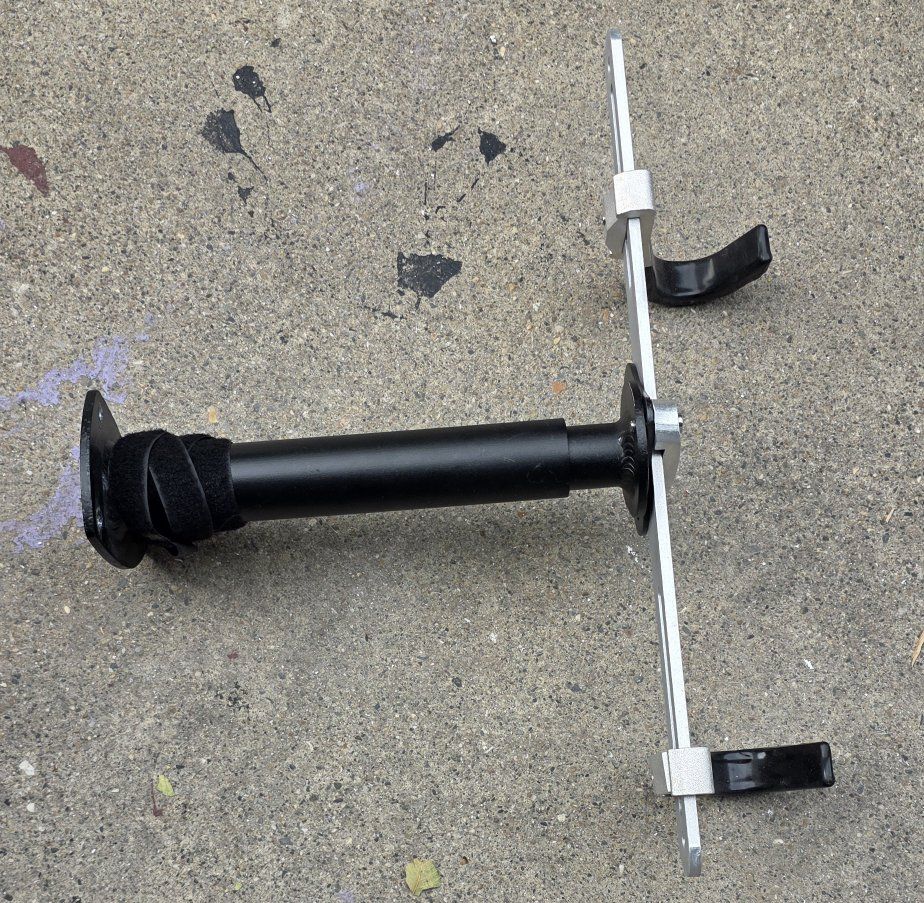 Sportneer Bike Parking Rack Stand Aluminium Alloy Black.