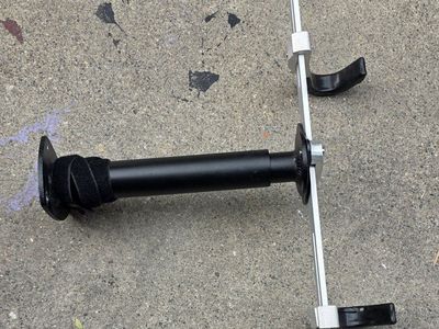 Sportneer Bike Parking Rack Stand Aluminium Alloy Black.