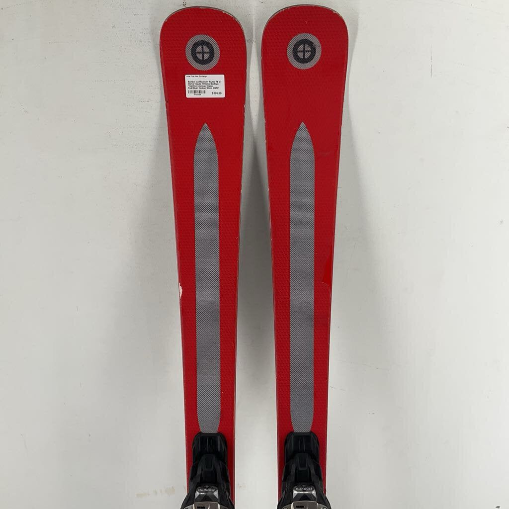 Bomber All-Mountain Alutex 78 w/ Marker Squire 11 Demo Bindings *topsheet damage*