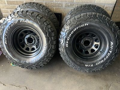 31x10.50-15 LT with 5x4.5 Wheels like new