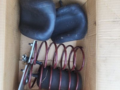 Air Helper Spring Kit with In-Coil Air Bags and Mounting Hardware