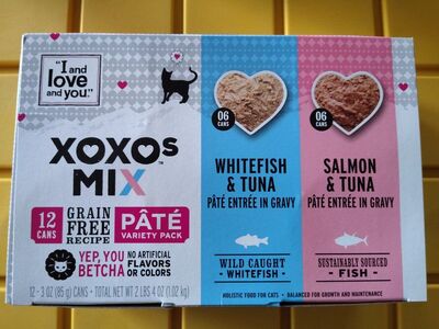 XOXOS MIC PATE CAT FOOD